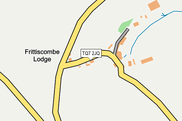 TQ7 2JQ map - OS OpenMap – Local (Ordnance Survey) TQ7 2JQ map - OS OpenMap – Local (Ordnance Survey)