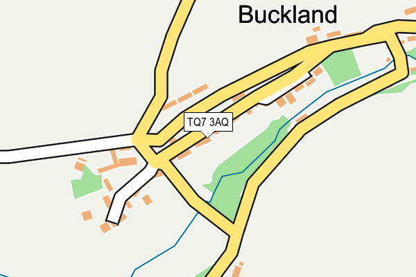 TQ7 3AQ map - OS OpenMap – Local (Ordnance Survey) TQ7 3AQ map - OS OpenMap – Local (Ordnance Survey)
