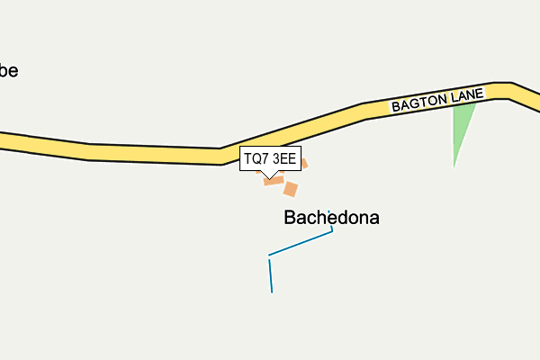 TQ7 3EE map - OS OpenMap – Local (Ordnance Survey) TQ7 3EE map - OS OpenMap – Local (Ordnance Survey)