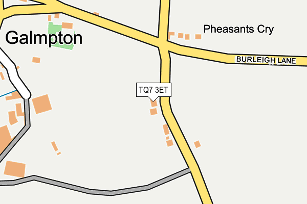 TQ7 3ET map - OS OpenMap – Local (Ordnance Survey) TQ7 3ET map - OS OpenMap – Local (Ordnance Survey)