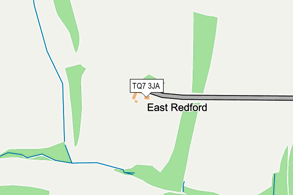 TQ7 3JA map - OS OpenMap – Local (Ordnance Survey) TQ7 3JA map - OS OpenMap – Local (Ordnance Survey)