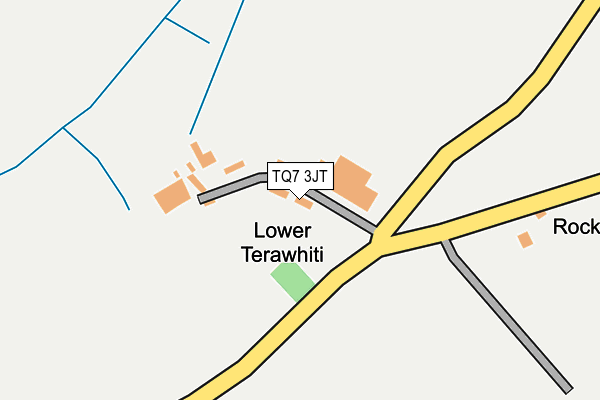 TQ7 3JT map - OS OpenMap – Local (Ordnance Survey)