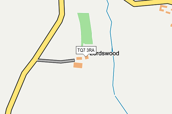 TQ7 3RA map - OS OpenMap – Local (Ordnance Survey) TQ7 3RA map - OS OpenMap – Local (Ordnance Survey)