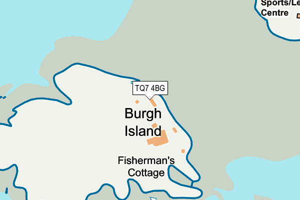 TQ7 4BG map - OS OpenMap – Local (Ordnance Survey) TQ7 4BG map - OS OpenMap – Local (Ordnance Survey)