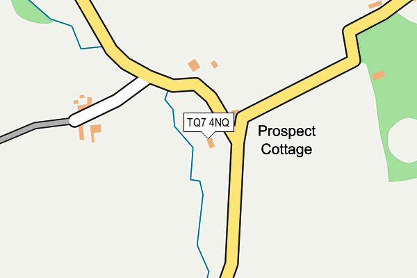 TQ7 4NQ map - OS OpenMap – Local (Ordnance Survey)
