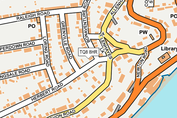 TQ8 8HR map - OS OpenMap – Local (Ordnance Survey) TQ8 8HR map - OS OpenMap – Local (Ordnance Survey)