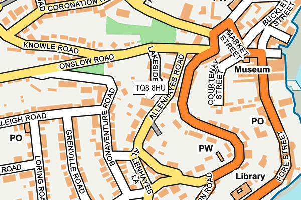 TQ8 8HU map - OS OpenMap – Local (Ordnance Survey) TQ8 8HU map - OS OpenMap – Local (Ordnance Survey)
