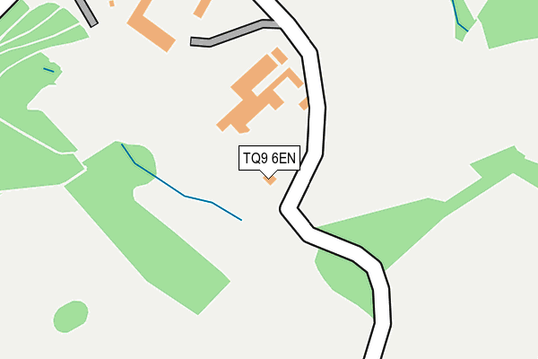 TQ9 6EN map - OS OpenMap – Local (Ordnance Survey) TQ9 6EN map - OS OpenMap – Local (Ordnance Survey)