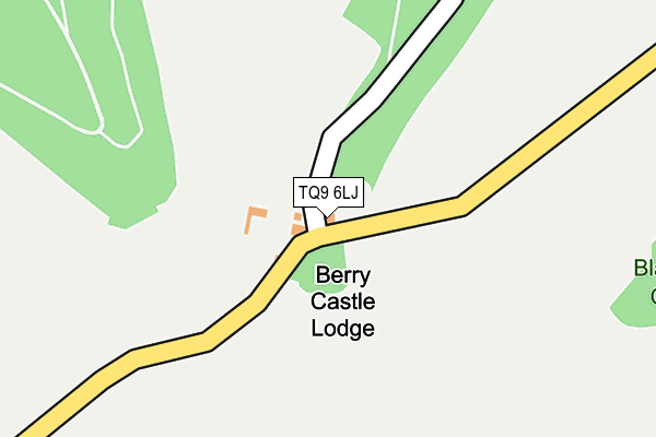 TQ9 6LJ map - OS OpenMap – Local (Ordnance Survey)