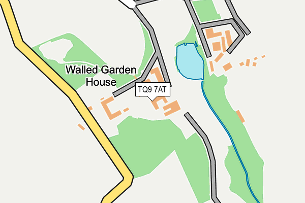 TQ9 7AT map - OS OpenMap – Local (Ordnance Survey) TQ9 7AT map - OS OpenMap – Local (Ordnance Survey)