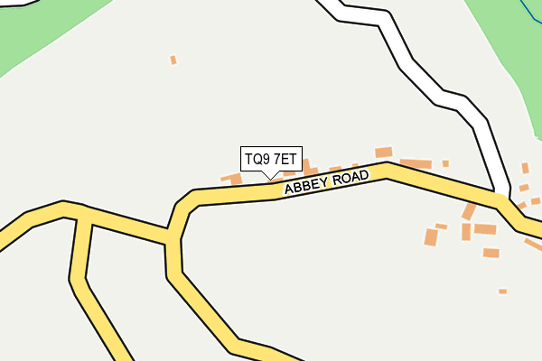 TQ9 7ET map - OS OpenMap – Local (Ordnance Survey) TQ9 7ET map - OS OpenMap – Local (Ordnance Survey)