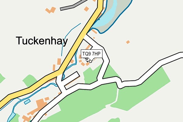 TQ9 7HP map - OS OpenMap – Local (Ordnance Survey)