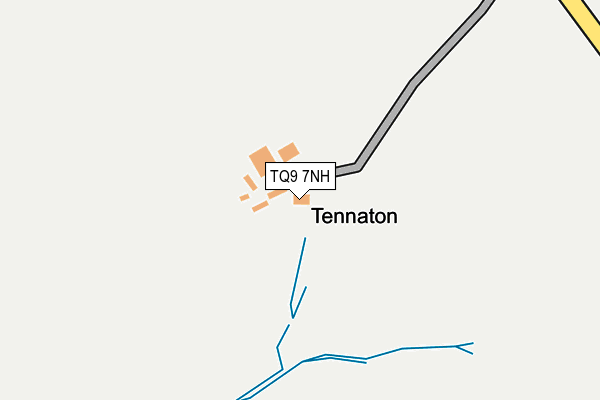 TQ9 7NH map - OS OpenMap – Local (Ordnance Survey) TQ9 7NH map - OS OpenMap – Local (Ordnance Survey)