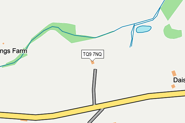 TQ9 7NQ map - OS OpenMap – Local (Ordnance Survey) TQ9 7NQ map - OS OpenMap – Local (Ordnance Survey)