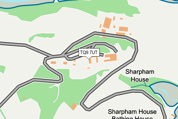 TQ9 7UT map - OS OpenMap – Local (Ordnance Survey) TQ9 7UT map - OS OpenMap – Local (Ordnance Survey)