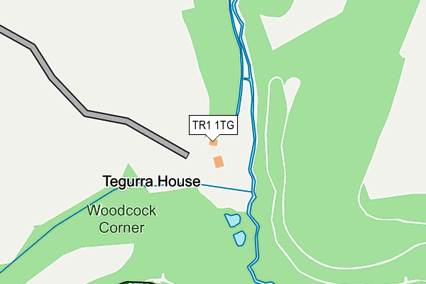 TR1 1TG map - OS OpenMap – Local (Ordnance Survey) TR1 1TG map - OS OpenMap – Local (Ordnance Survey)