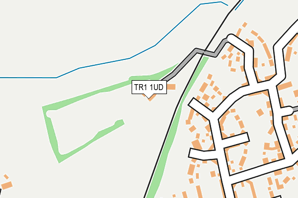 TR1 1UD map - OS OpenMap – Local (Ordnance Survey) TR1 1UD map - OS OpenMap – Local (Ordnance Survey)