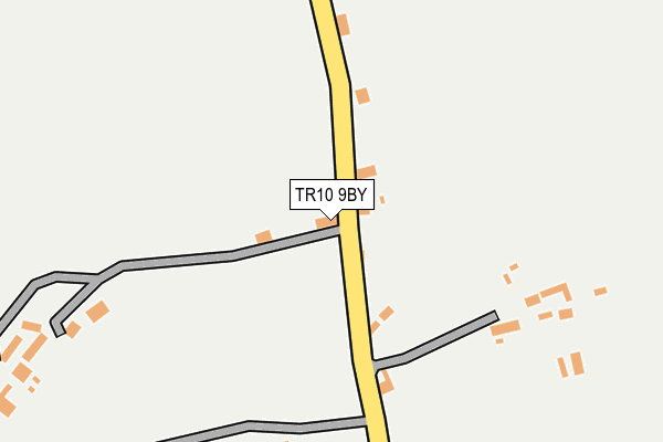 TR10 9BY map - OS OpenMap – Local (Ordnance Survey) TR10 9BY map - OS OpenMap – Local (Ordnance Survey)