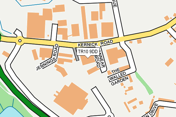 TR10 9DD map - OS OpenMap – Local (Ordnance Survey) TR10 9DD map - OS OpenMap – Local (Ordnance Survey)