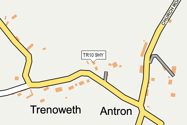 TR10 9HY map - OS OpenMap – Local (Ordnance Survey) TR10 9HY map - OS OpenMap – Local (Ordnance Survey)