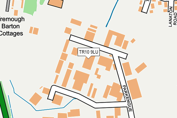 TR10 9LU map - OS OpenMap – Local (Ordnance Survey) TR10 9LU map - OS OpenMap – Local (Ordnance Survey)