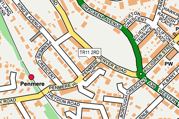 TR11 2RD map - OS OpenMap – Local (Ordnance Survey) TR11 2RD map - OS OpenMap – Local (Ordnance Survey)