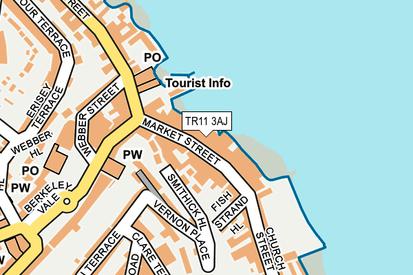TR11 3AJ map - OS OpenMap – Local (Ordnance Survey) TR11 3AJ map - OS OpenMap – Local (Ordnance Survey)