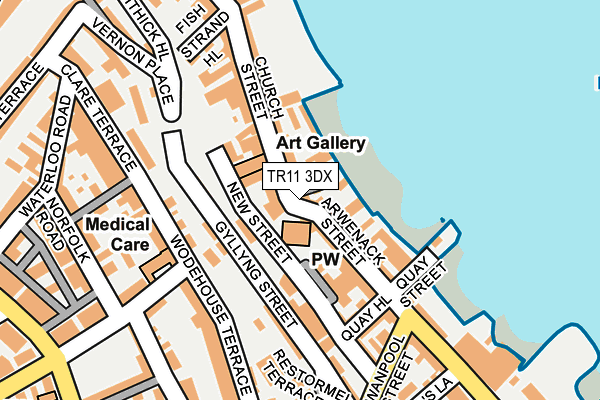 TR11 3DX map - OS OpenMap – Local (Ordnance Survey) TR11 3DX map - OS OpenMap – Local (Ordnance Survey)