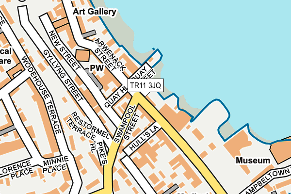 TR11 3JQ map - OS OpenMap – Local (Ordnance Survey) TR11 3JQ map - OS OpenMap – Local (Ordnance Survey)