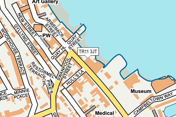 TR11 3JT map - OS OpenMap – Local (Ordnance Survey) TR11 3JT map - OS OpenMap – Local (Ordnance Survey)