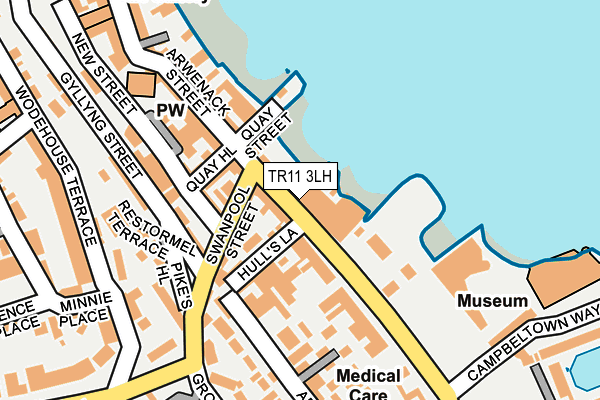 TR11 3LH map - OS OpenMap – Local (Ordnance Survey) TR11 3LH map - OS OpenMap – Local (Ordnance Survey)