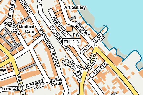 TR11 3LQ map - OS OpenMap – Local (Ordnance Survey) TR11 3LQ map - OS OpenMap – Local (Ordnance Survey)