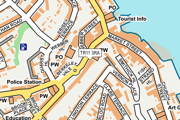 TR11 3RA map - OS OpenMap – Local (Ordnance Survey) TR11 3RA map - OS OpenMap – Local (Ordnance Survey)