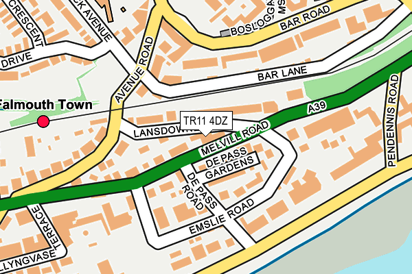 TR11 4DZ map - OS OpenMap – Local (Ordnance Survey) TR11 4DZ map - OS OpenMap – Local (Ordnance Survey)