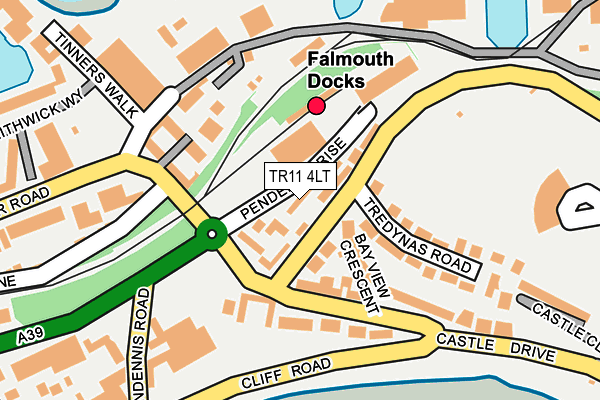 TR11 4LT map - OS OpenMap – Local (Ordnance Survey) TR11 4LT map - OS OpenMap – Local (Ordnance Survey)