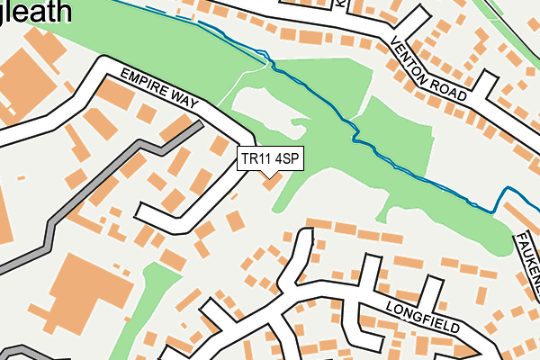 TR11 4SP map - OS OpenMap – Local (Ordnance Survey) TR11 4SP map - OS OpenMap – Local (Ordnance Survey)