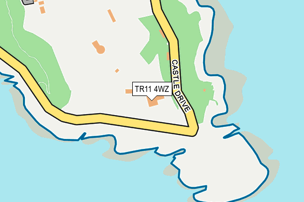 TR11 4WZ map - OS OpenMap – Local (Ordnance Survey) TR11 4WZ map - OS OpenMap – Local (Ordnance Survey)