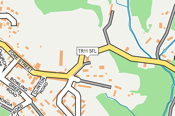 TR11 5FL map - OS OpenMap – Local (Ordnance Survey) TR11 5FL map - OS OpenMap – Local (Ordnance Survey)