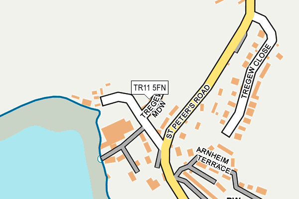 TR11 5FN map - OS OpenMap – Local (Ordnance Survey) TR11 5FN map - OS OpenMap – Local (Ordnance Survey)