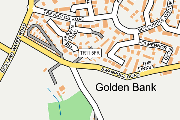 TR11 5FR map - OS OpenMap – Local (Ordnance Survey) TR11 5FR map - OS OpenMap – Local (Ordnance Survey)