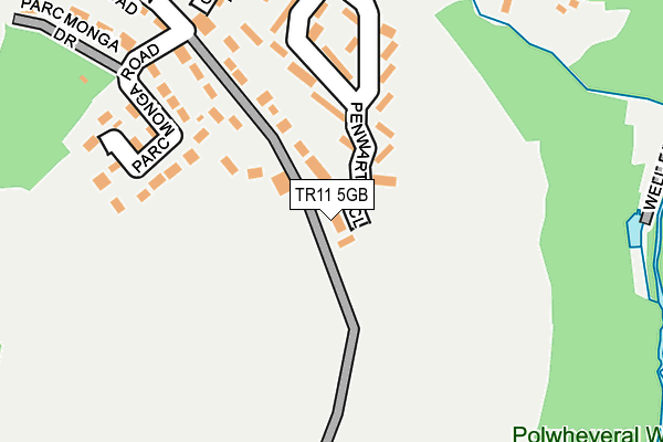 TR11 5GB map - OS OpenMap – Local (Ordnance Survey) TR11 5GB map - OS OpenMap – Local (Ordnance Survey)