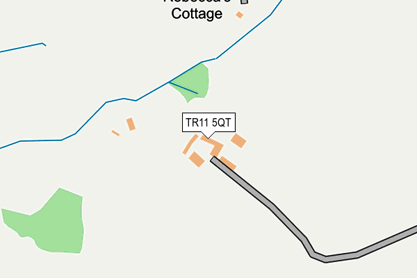 TR11 5QT map - OS OpenMap – Local (Ordnance Survey) TR11 5QT map - OS OpenMap – Local (Ordnance Survey)