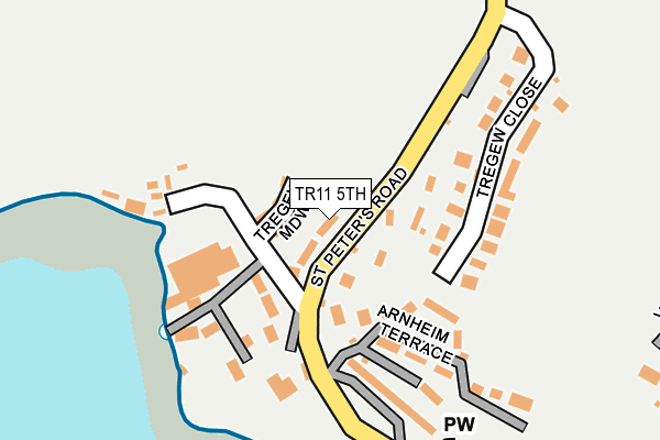 TR11 5TH map - OS OpenMap – Local (Ordnance Survey) TR11 5TH map - OS OpenMap – Local (Ordnance Survey)