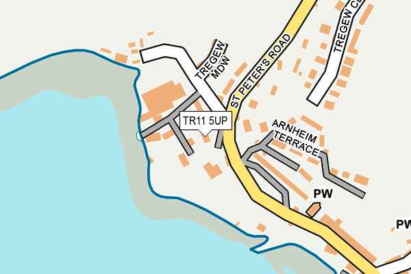 TR11 5UP map - OS OpenMap – Local (Ordnance Survey) TR11 5UP map - OS OpenMap – Local (Ordnance Survey)