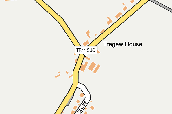 TR11 5UQ map - OS OpenMap – Local (Ordnance Survey) TR11 5UQ map - OS OpenMap – Local (Ordnance Survey)