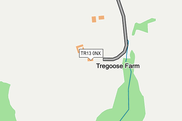 TR13 0NX map - OS OpenMap – Local (Ordnance Survey) TR13 0NX map - OS OpenMap – Local (Ordnance Survey)