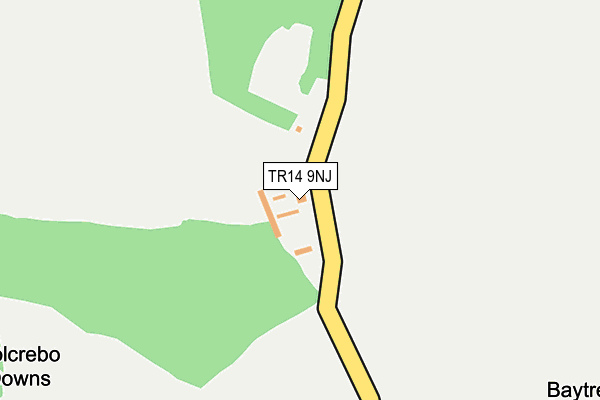 TR14 9NJ map - OS OpenMap – Local (Ordnance Survey) TR14 9NJ map - OS OpenMap – Local (Ordnance Survey)