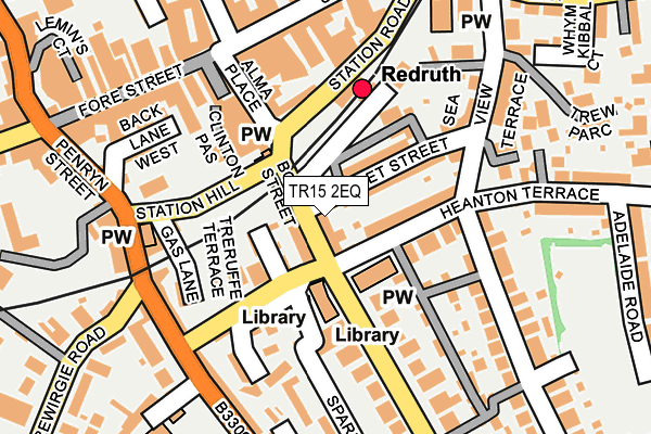 TR15 2EQ map - OS OpenMap – Local (Ordnance Survey) TR15 2EQ map - OS OpenMap – Local (Ordnance Survey)