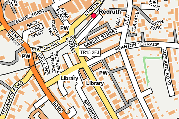 TR15 2FJ map - OS OpenMap – Local (Ordnance Survey) TR15 2FJ map - OS OpenMap – Local (Ordnance Survey)