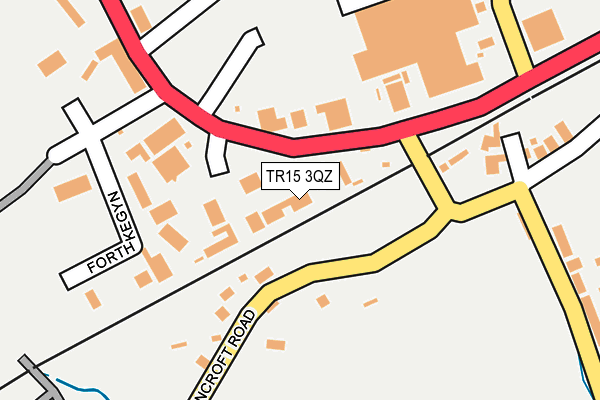 TR15 3QZ map - OS OpenMap – Local (Ordnance Survey) TR15 3QZ map - OS OpenMap – Local (Ordnance Survey)
